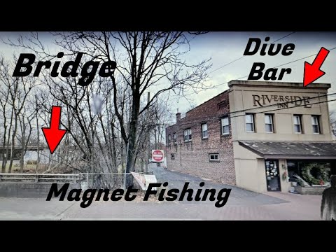 Magnet Fishing - Loaded Bridge by Dive Bar🧲💪