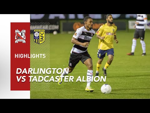 Darlington 6-1 Tadcaster Albion - FA Cup - 2020/21