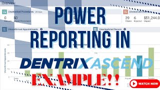 Dentrix Ascend Power Reporting | How to Build a Custom Power Report Step-by-Step