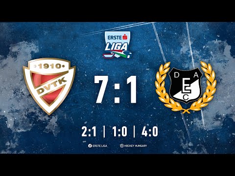 Gólösszefoglaló EL 104 - DVTK Jegesmedvék - DEAC 7-1 20221209