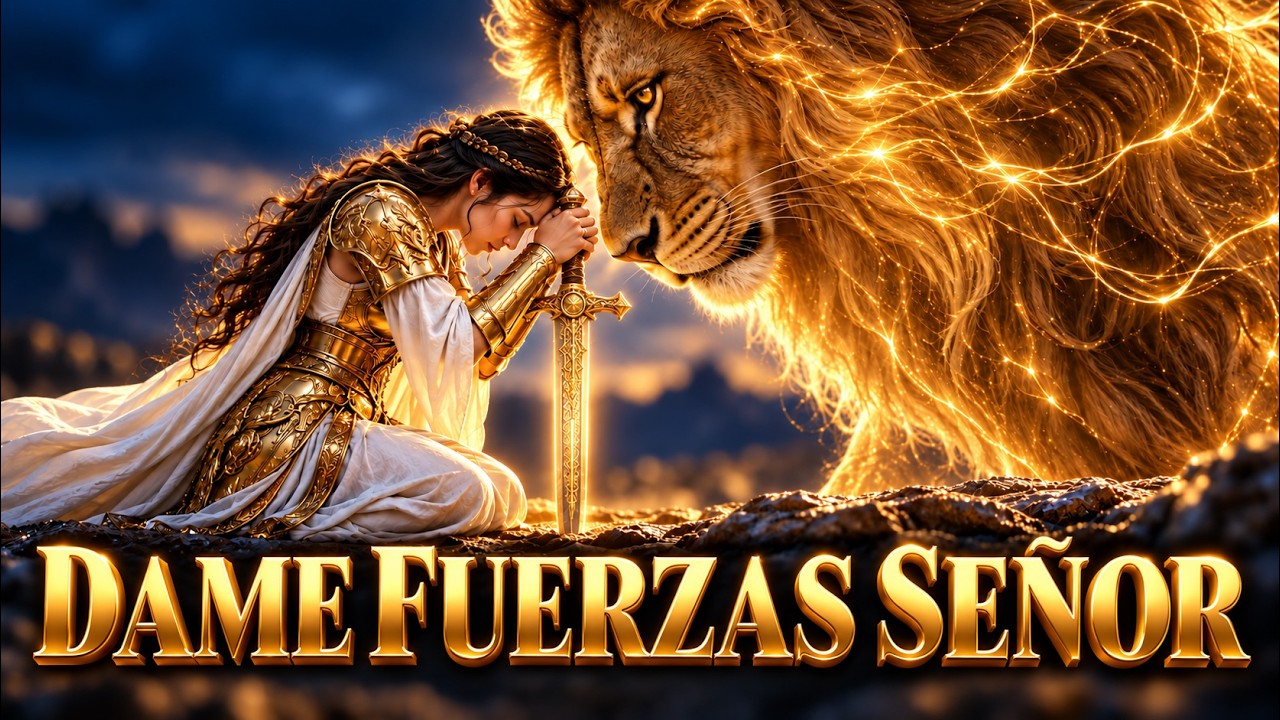 🔥¡LEVÁNTAME SEÑOR, Y PELEARÉ! ⚔️ | NO ME DEJES CAER PORFAVOR🙏 | Canto de Guerra Espiritual