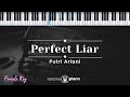 Perfect Liar Putri Ariani KARAOKE PIANO FEMALE KEY