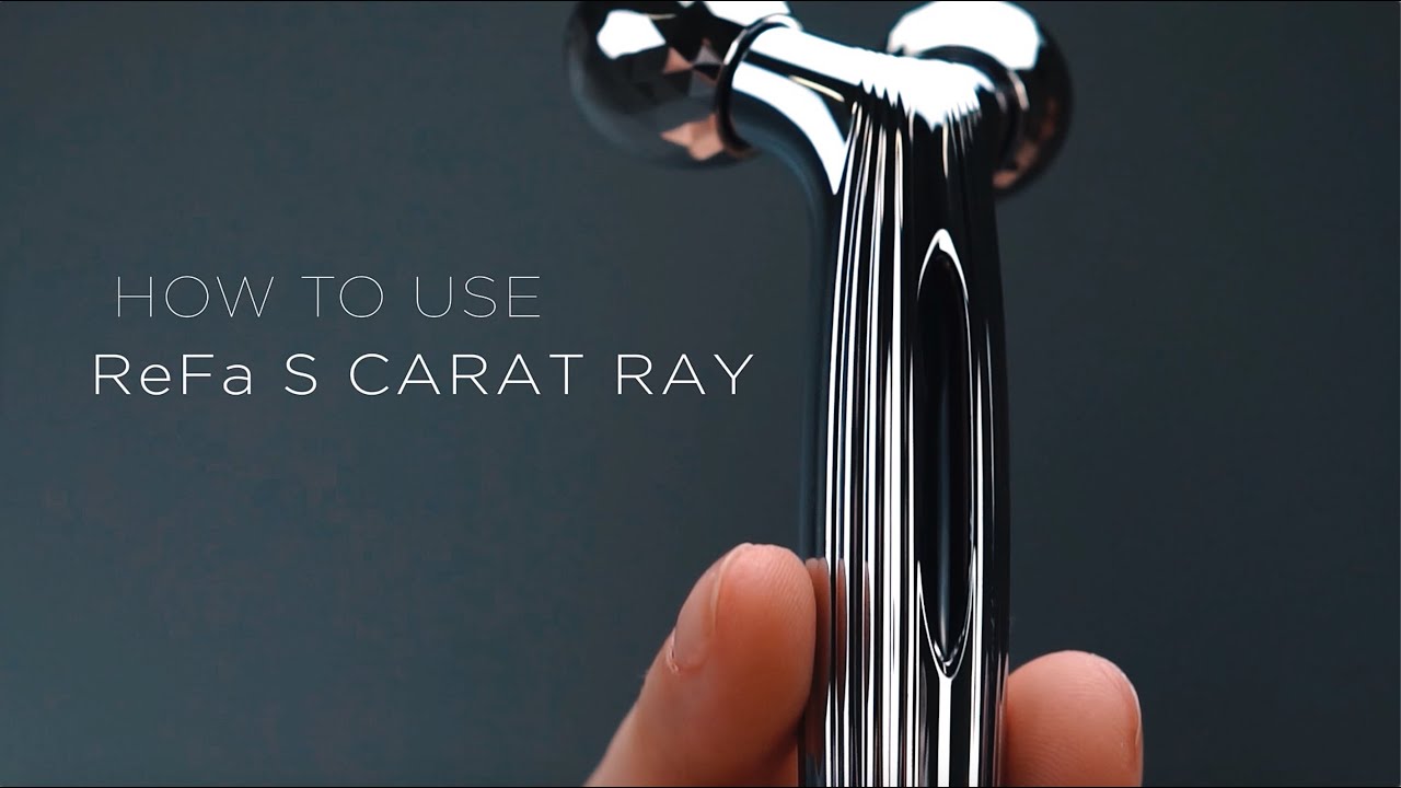 Маcсажер для лица микротоковый ReFa S CARAT RAY RSR-265 video preview