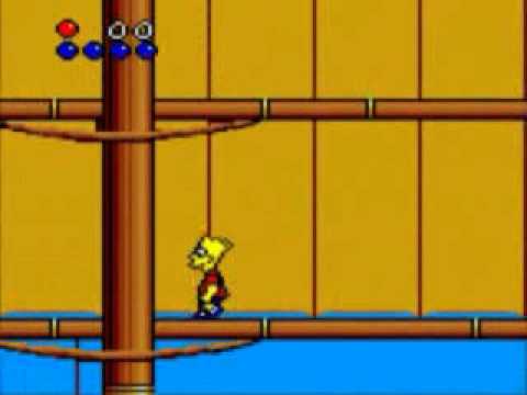 The Simpsons : Bart vs the World Game Gear