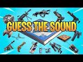 Guess The Fortnite Gun By The SOUND Fortnite Quiz EXTREMELY DIFFICULT