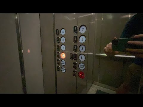 Schindler Haughton Traction Elevators at 66 Canal Center Plaza, Old Town, Alexandria, VA