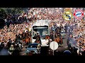Amazing Scenes As Real Madrid Fans Welcome The Team Bus Ahead Of CL Semi-Final Against Bayern Munich