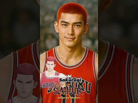 If Slam Dunk Characters Were Real | Meet the Shohoku Legends Realistic AI Transformations 🏀🔥#shorts