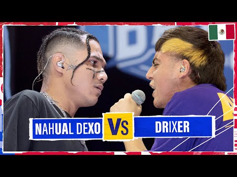 NAHUAL DEXO vs DRIXER - Cuartos | Red Bull Batalla Final Nacional México 2024