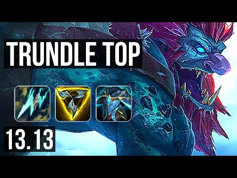 TRUNDLE vs GRAGAS (TOP) | 800+ games, 800K mastery, Dominating | EUW Master | 13.13