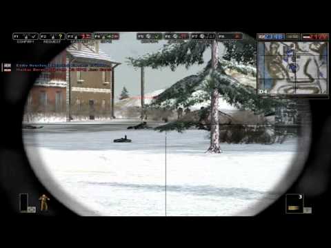 Testing artillery barrage & goblin bomber in Battlefield 1942 SW Demo