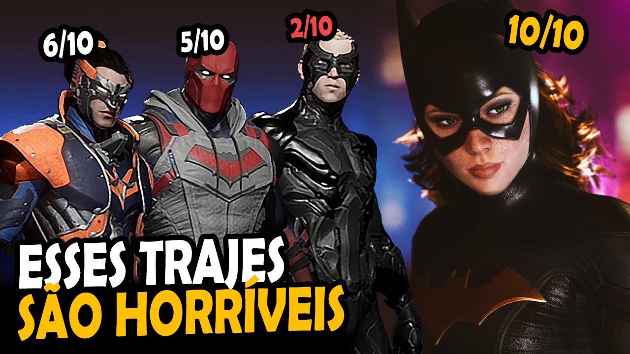 RANKEANDO TODOS TRAJES de GOTHAM KNIGHTS - DO MELHOR ao LIXO