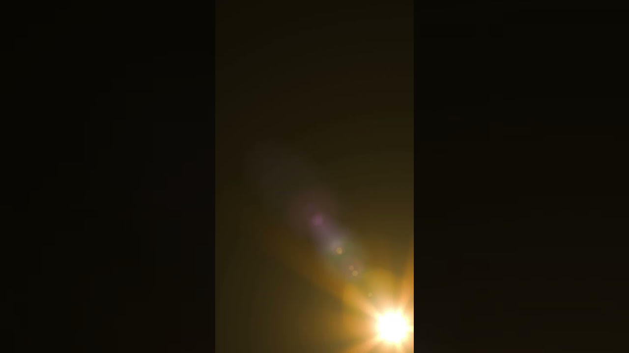 Yellow sun star rays lights optical lens flares shiny animation art background. Light leaks footage.