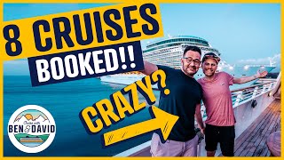We've booked 8 Cruises this Summer! ARE WE CRAZY??
