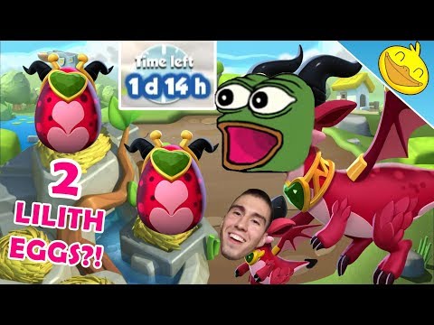 WE BRED A 2ND LILITH DRAGON?! Legendary LILITH Dragon Hatching! - DML #1075