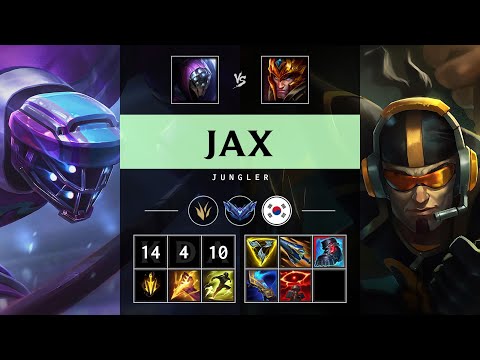 Jax Jungle vs Jarvan IV - KR Diamond Patch 25.20