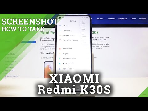 How to Take Screenshot on XIAOMI Redmi K30S – Capture Screen