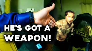Police Extract Man Barricading Himself In Parent's Basement