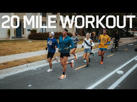 20 Mile Run Workout At Marathon Pace | Ironman Prep S2.E8