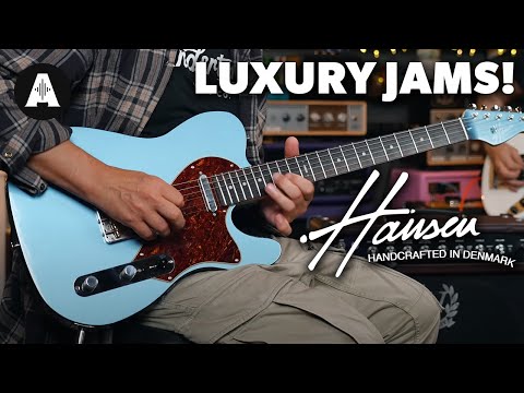 The Andertons Band Jam with High-End Guitars! - Hansen