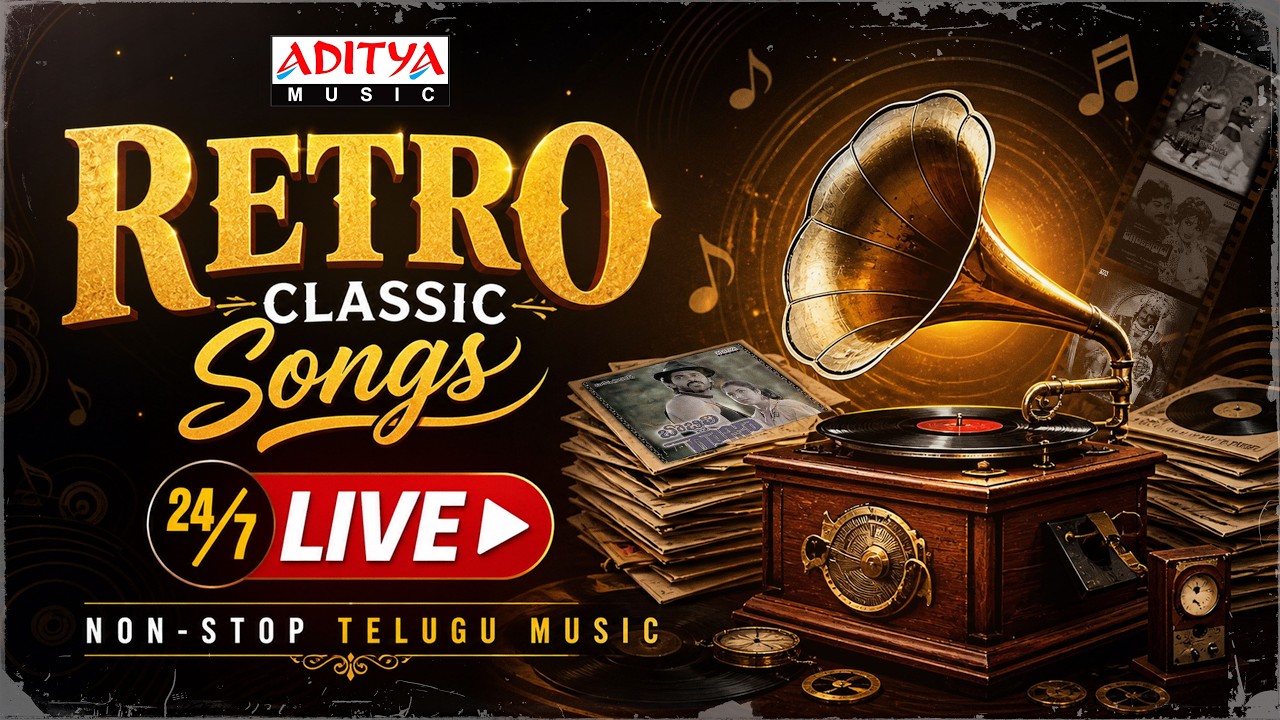 🔴 24/7 LIVE: Retro Classics | 90s Love Songs | Relax & Unwind | Aditya Music Live