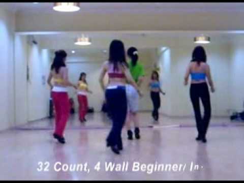 Line Dance - Cha Cha Conchita - ( Dance & Walk Through ) - Feb 09