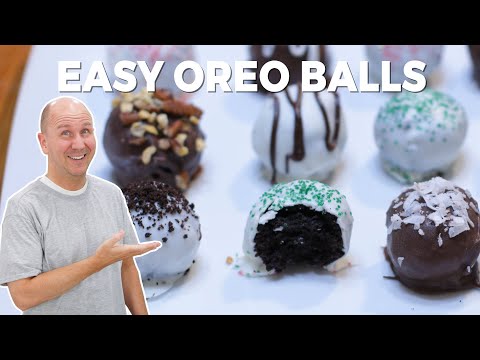 Easy Oreo Balls Recipe | Chocolate Oreo Truffles
