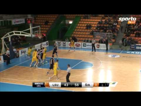 SportoTv.lt: "LSU-Baltai" - "Šiauliai" rungtynių santrauka