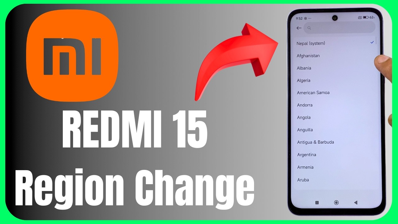 🌍 Redmi 15 Region Change 😱📱 | Hidden Settings Tutorial