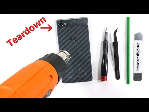 Blackberry Motion Teardown - Do not trust around Water... Video