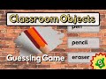 Classroom objects | A Guessing Game | + Free Worksheets |English ESL Activities