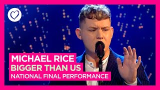 Michael Rice - Bigger Than Us (Live)