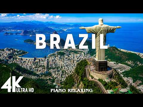 FLYING OVER BRAZIL (4K UHD) – Rio de Janeiro, Beaches & Iconic Views From Above
