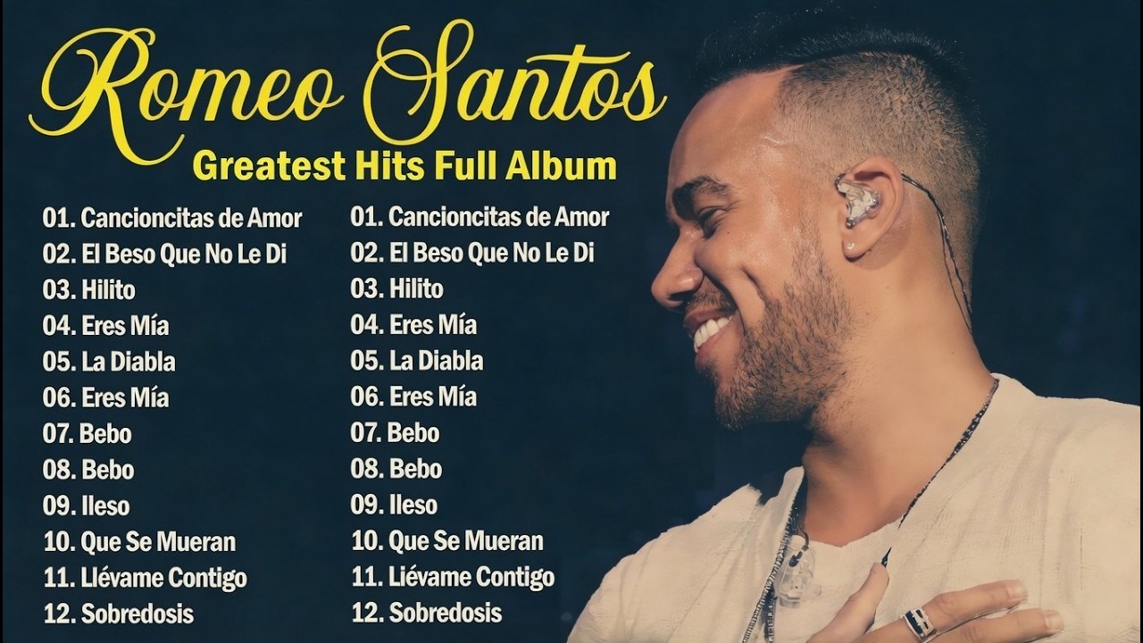 🌹 Romeo Santos ~ Greatest Hits Full Album ~ Best Old Songs All Of Time ~ BACHATA ROMANTICAS MIX 2026