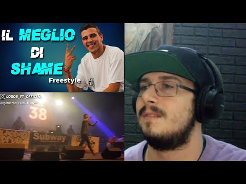 Reazione Il Meglio di SHAME - Mix Battle Freestyle 2020 (Sottotitolato)