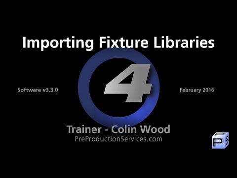 Hog 4 Tutorial 26: Importing Fixture Libraries