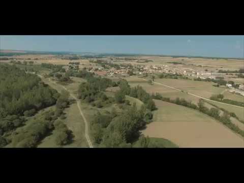 Ibeas de Juarros (Burgos) desde el aire con un dron