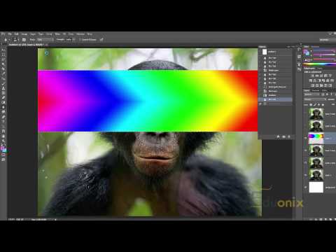 Adobe Photoshop Tutorial 33 - Blur Sharpen and Smudge