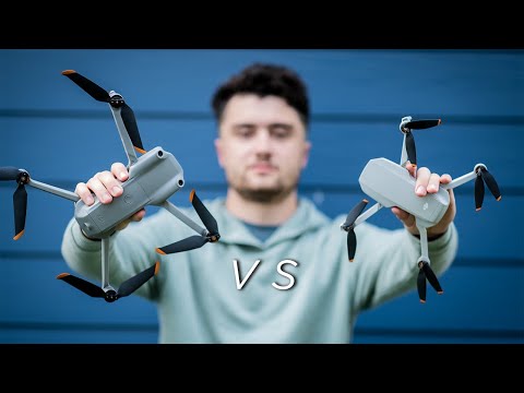 DJI AIR 2S vs DJI MINI 2 - $700 difference? Side by side video comparison