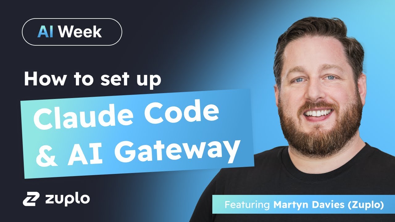 Claude Code + Sonnet 4.5 via Zuplo AI Gateway