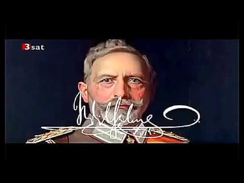 Kaiser Wilhelm II König von Preußen die Hohenzollern Dynastie Berlin Historische Filmszenen 1914