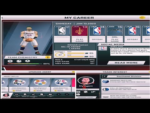 How To Trade MC In My Career Without Game Guardian In | Nba2k20 Mobile | To All Version Tutorial 🏀