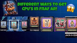 Different Ways To Get CPU