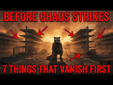 Before the Chaos Begins: The 7 Things That Disappear FIRST When Society Cracks