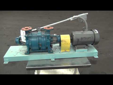Used- Sihi Liquid Ring Vacuum Pump - stock # 44731004