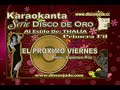 EL PROXIMO VIERNES KARAOKE THALIA