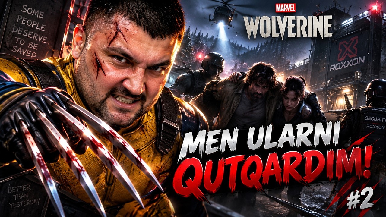🔥 MEN ULARNI QUTQARDIM! ➜ Marvel’s Wolverine #2