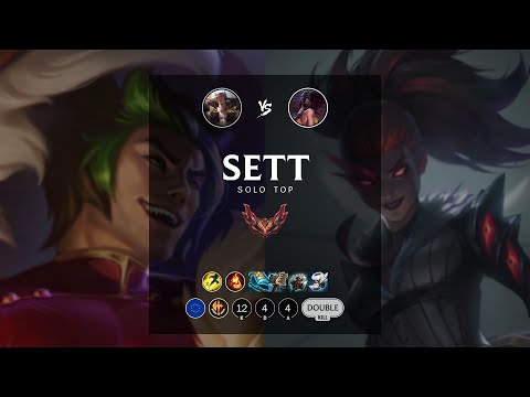 Sett Top vs Akali - EUW Grandmaster Patch 12.9