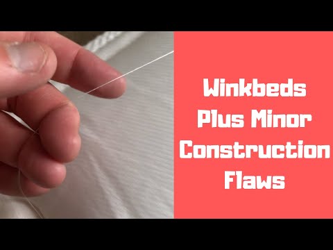 Uh-Oh! 😯 Winkbed Plus Mattress & Its Tiny Flaws! 🔨 Video