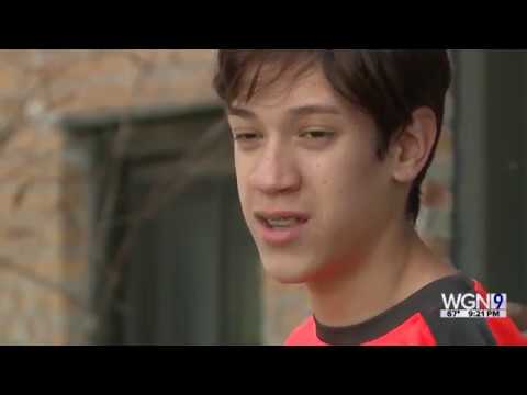 WGN Medical Watch:  Boy Born without arms rides bike